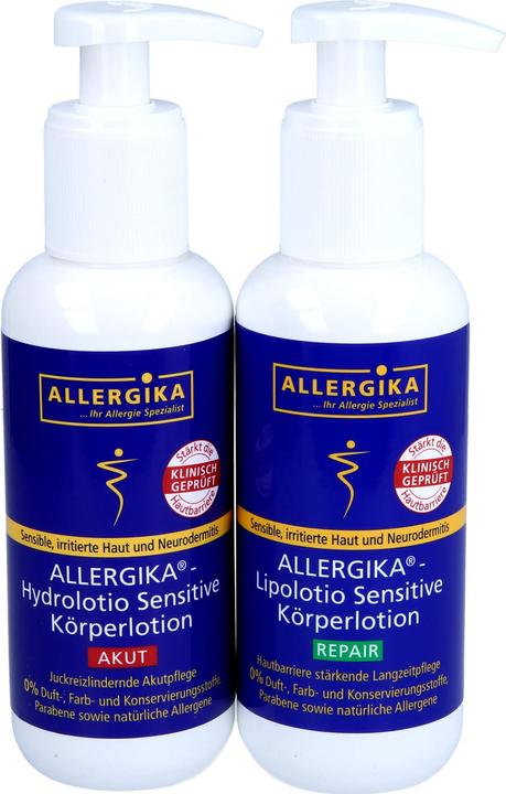 Immagine prodotto Allergika Duo Sensitive, 2X200 ml LOTTO (Latte corpo, 200 ml)