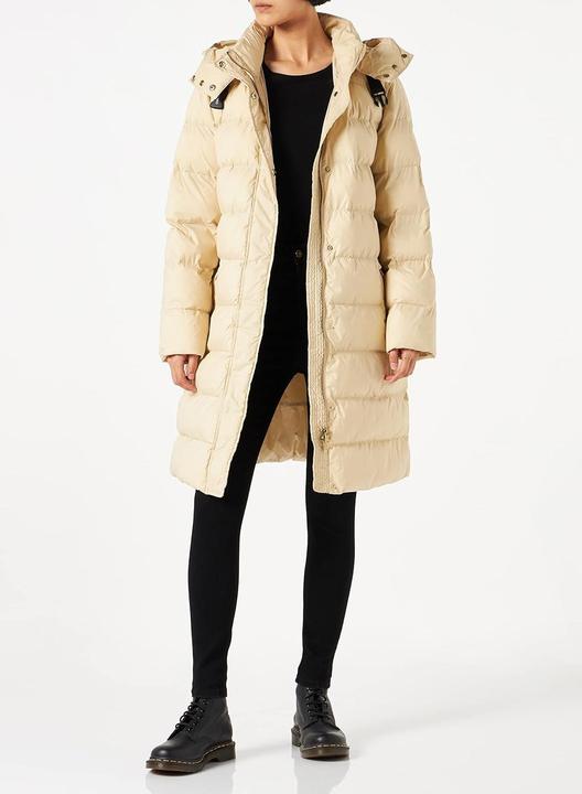 Actual product image Pinko Hypothetical Quilted Linen Down Jacket (XS)