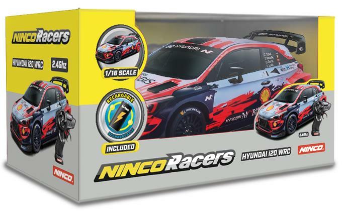 Produktbild Ninco HYUNDAI WRC 1:16 RECHARGEABLE