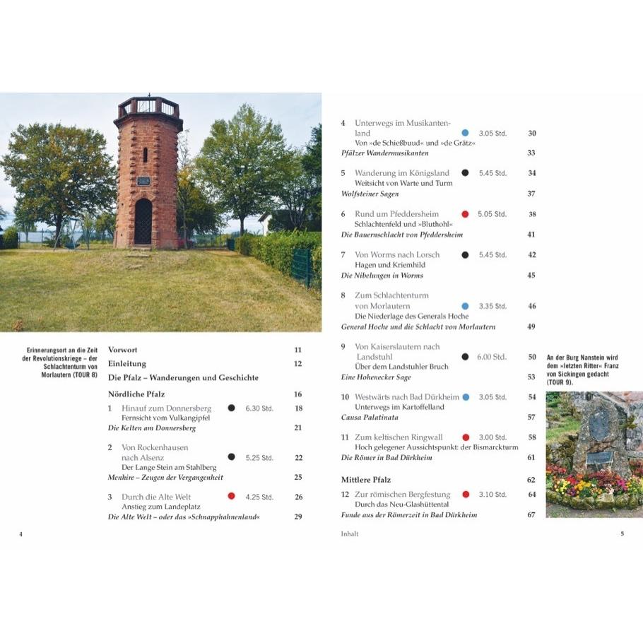 Thumbnail - Historische Pfade Pfalz, Ratgeber von Matthias Wittber