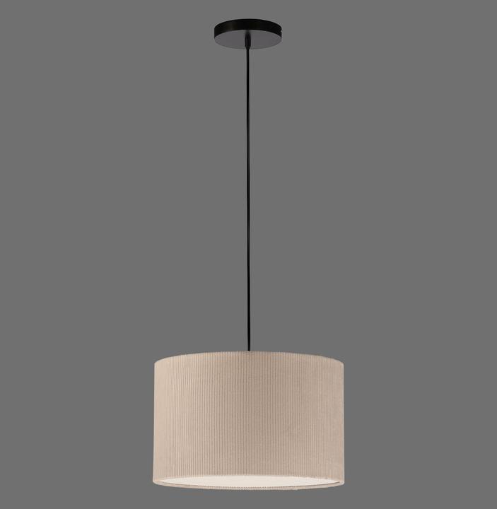 Actual product image Just Light Pendelleuchte Duro E27 Beige (E27)