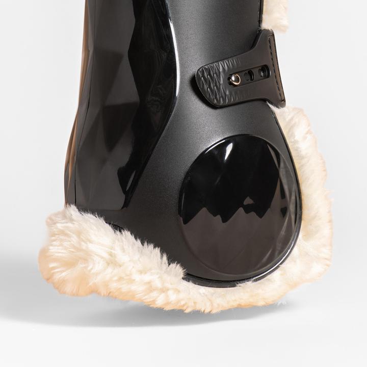 Produktbild Fouganza Pferdegamaschen offen Kunstfell