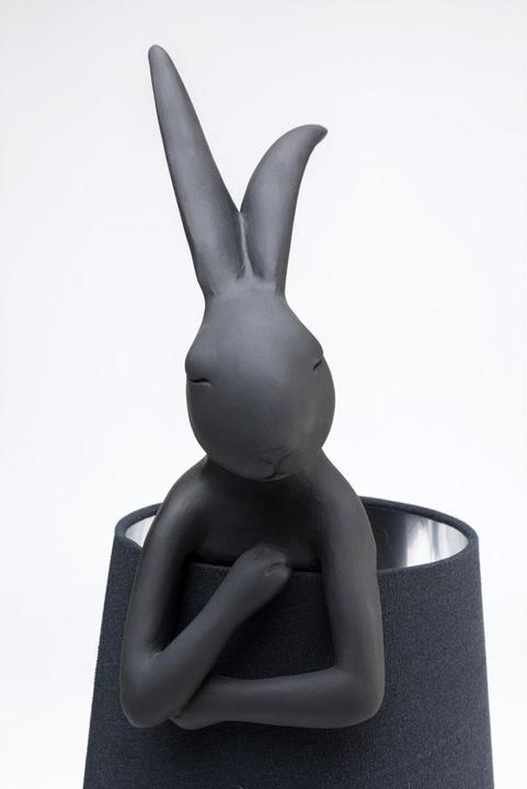 Image du produit Kare Design Lampe de table Animal Rabbit Noir mat 68cm (E14)
