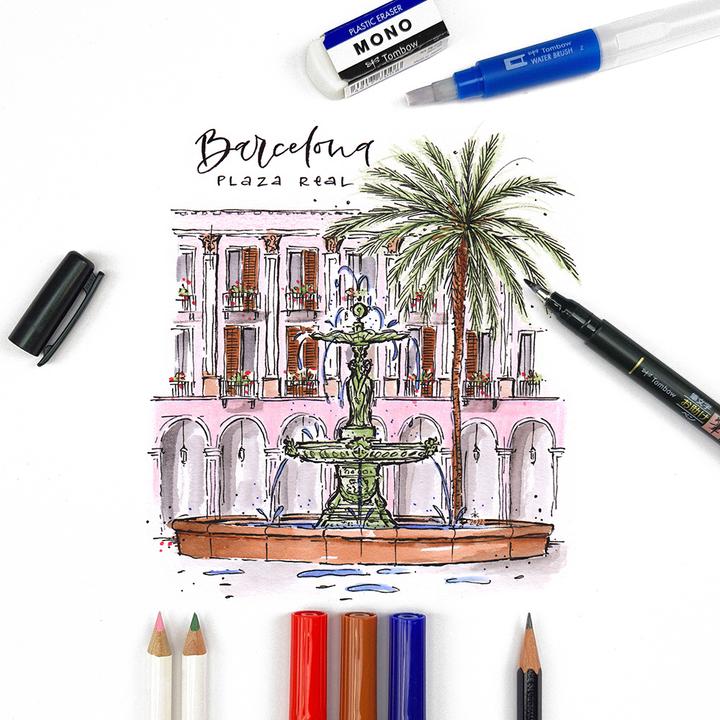 Produktbild Tombow Urban-set (9x)