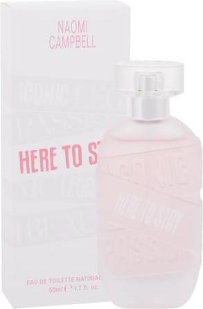 Actual product image Naomi Campbell Here To Stay (Eau de toilette, 50 ml)