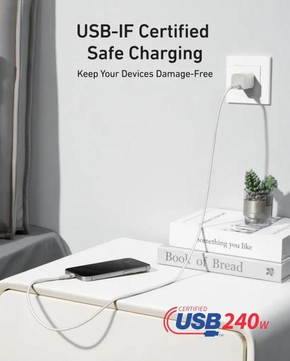 Actual product image Anker USB-C to USB-C Kable, 240W, 0.9m, Black (0.90 m, 240 W)