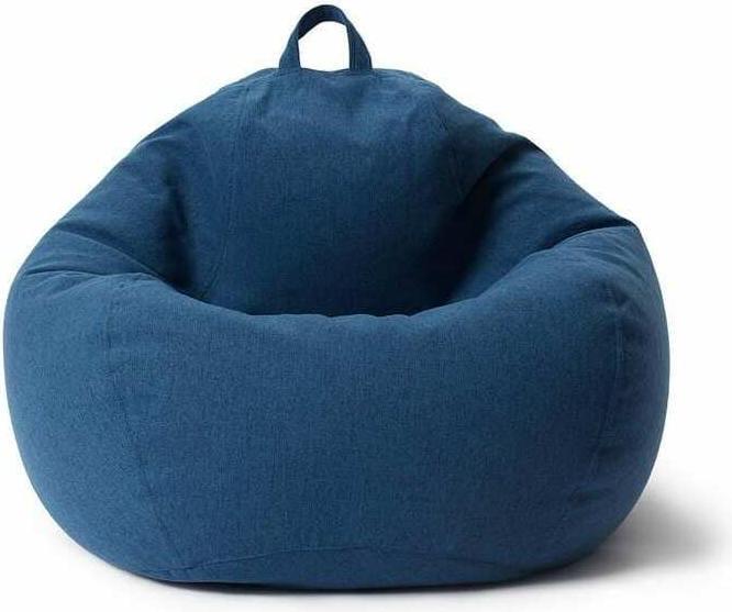Lumaland Sitzsack Comfort Line 120 L, Dunkelblau