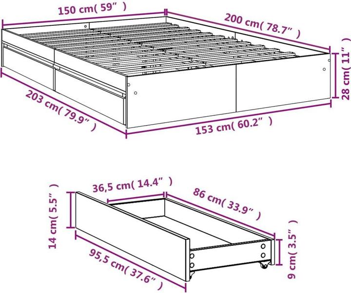 Actual product image VidaXL Khai (150 x 200 cm)