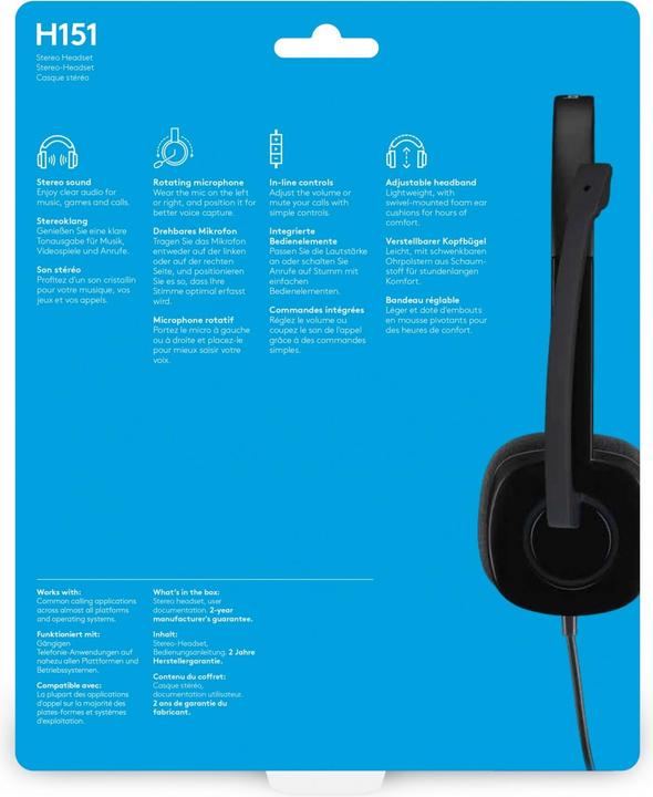 Produktbild Logitech H151 (Kabelgebunden)