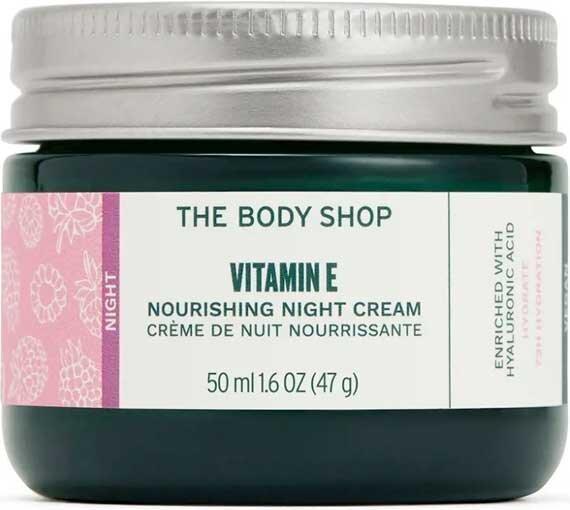 Actual product image The Body Shop Vitamin E Night Cream for All Skin Types 50ml (50 ml)