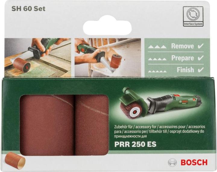 Immagine prodotto Bosch Home & Garden Set di manicotti abrasivi (80, 120, 240)