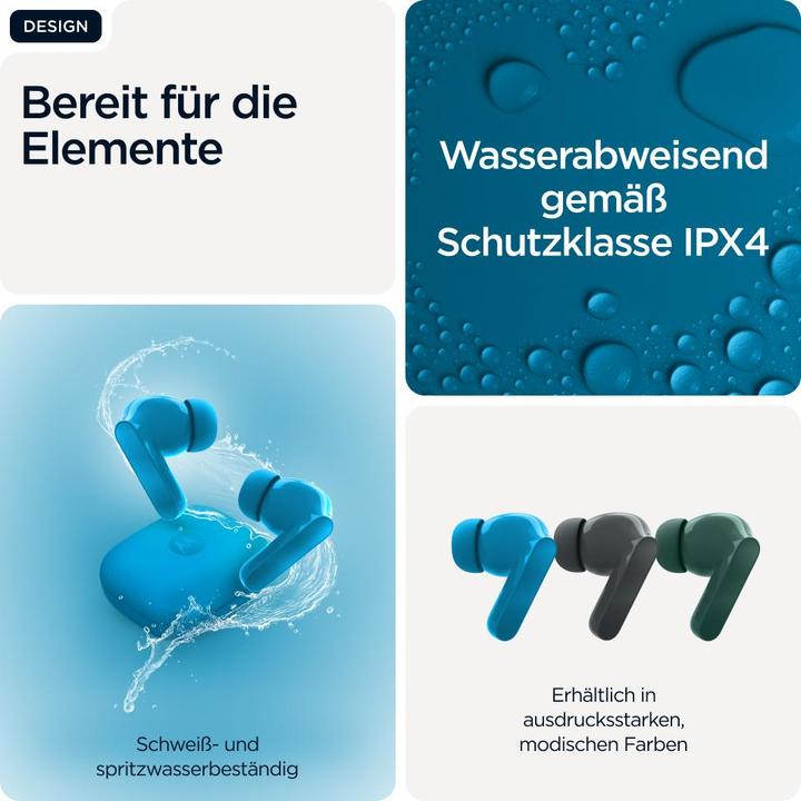 Produktbild Motorola Moto Buds Bass (ANC, 9 h, Kabellos)