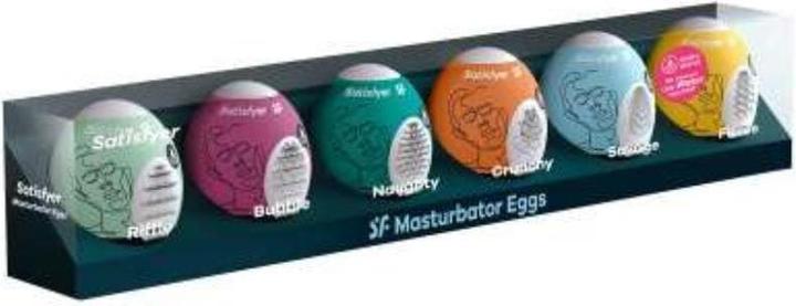 Image du produit Satisfyer Masturbator Egg Set - Assorted - 6 pcs