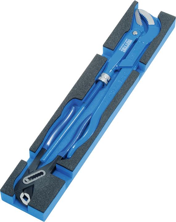 Actual product image HEYTEC Sanitary toolbox with modules (77 pieces)