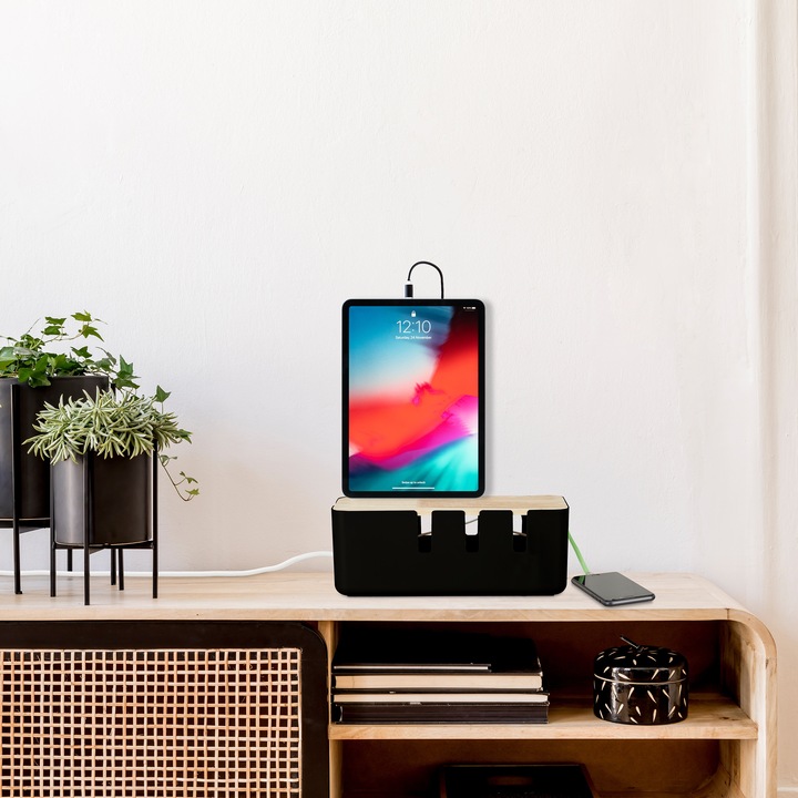 Actual product image Relaxdays Cable box