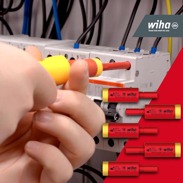 Actual product image Wiha Set easyTorque Adapter electric (Set)