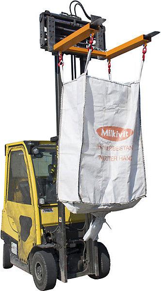 Image du produit eurokraft pro Traverse pour Big Bags TBB W peint dans la couleur jaune-orange