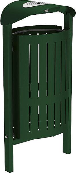 Produktbild SPL Abfallkorb SILAOS® mit Ascher (50 l)