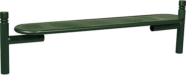 Actual product image SPL ESTORIL bench, city, length 1800 mm, moss green.