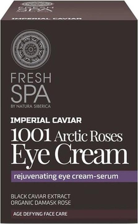 Actual product image Natura Siberica SIBERICA PROFESSIONAL Fresh Spa Imperial Caviar 1001 Arctic Roses Eye Cream krem pod oczy 30ml (Eye care serum, 30 ml, Day)