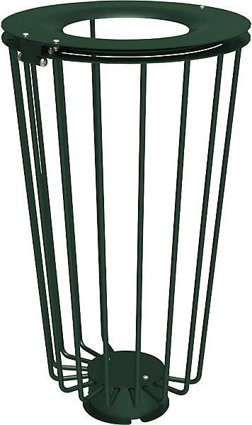 SPL Cestino LOFOTEN, capacità 100 l, verde. (100 l)