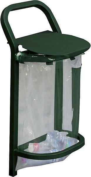 SPL Corbeille à déchets d'extérieur CONVI® ECO, capacité 50 l, vert. (50 l)