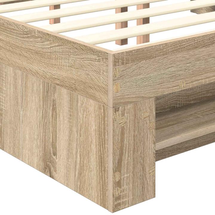 Image du produit vidaXL Modernes Bett (137 x 203 cm)