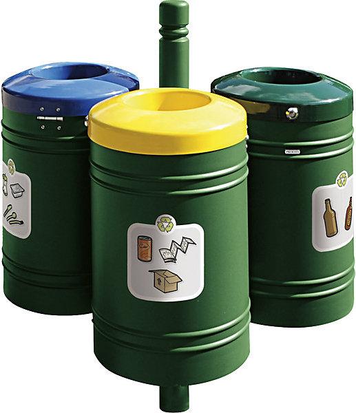 SPL Aussen-Abfallbehälter GUSTAVIA (120 l)