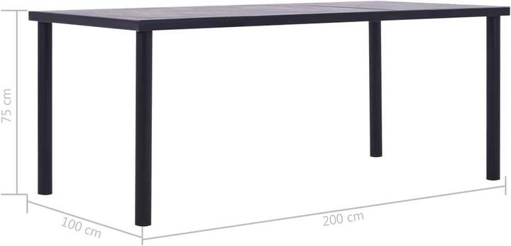 Image du produit vidaXL Esstisch (200 x 100 x 75 cm)