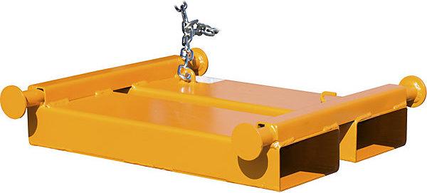 Image du produit eurokraft pro Palonnier pour sacs à gravats Big Bag, charge max. 1000 kg, orange jaune RAL