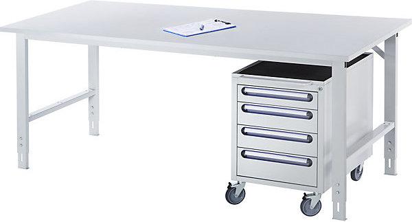 Image du produit RAU Etabli Table de base Tom 1500 x 1000 x 760 à 1080 mm (100 cm, 150 cm)