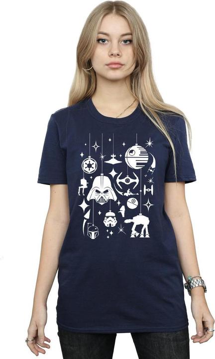 Produktbild Star Wars Christmas Decorations TShirt (XL)