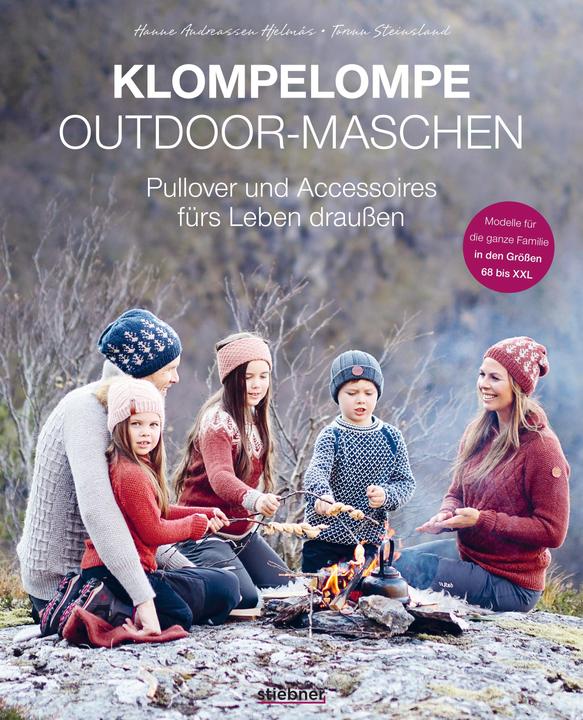 Produktbild Klompelompe Outdoor-Maschen. Pullover und Accessoires fürs Leben draussen (Deutsch, Torunn Steinsland, 2022)