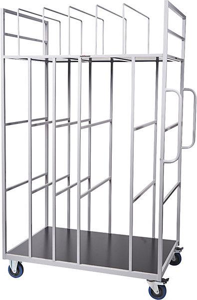 Matador Carrello per cartoni, mobile, per cartoni piegati, 4 rotelle pivottanti, di cui (150 kg)