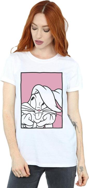 Actual product image Looney Tunes Womens/Ladies Bugs Bunny Adore Cotton Boyfriend T-Shirt (S)