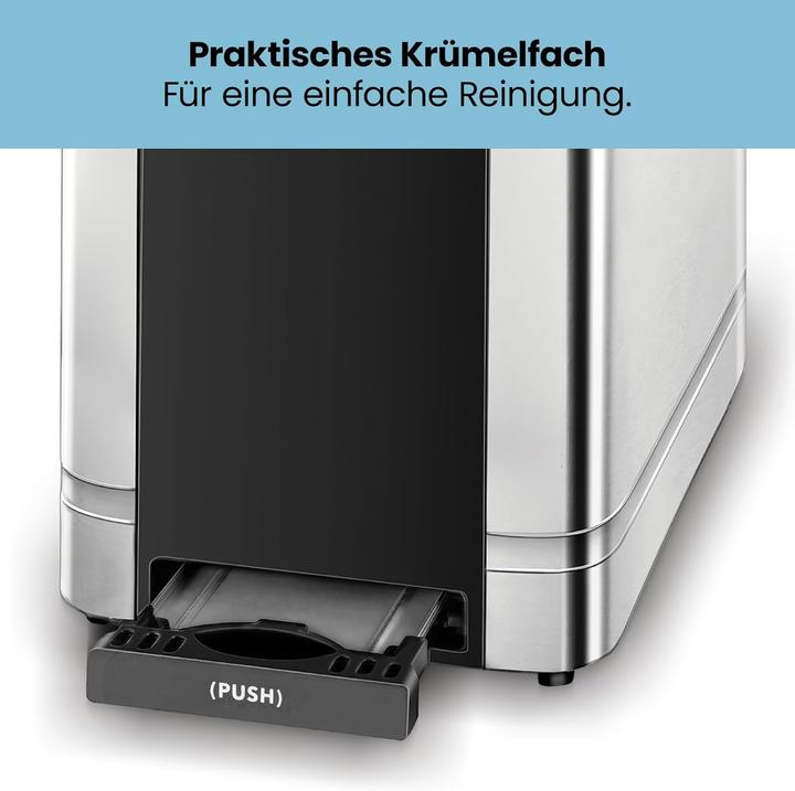 Actual product image Chefman Stainless steel toaster