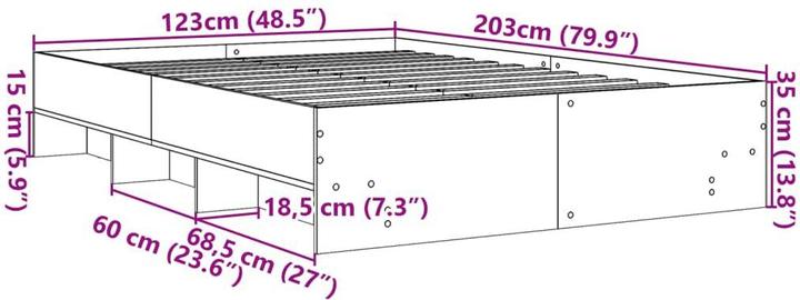 Immagine prodotto VidaXL Letto (120 x 200 cm)