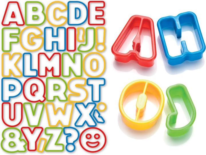 Tescoma Tagliabiscotti lettere DELÍCIA KIDS, 34 pezzi.