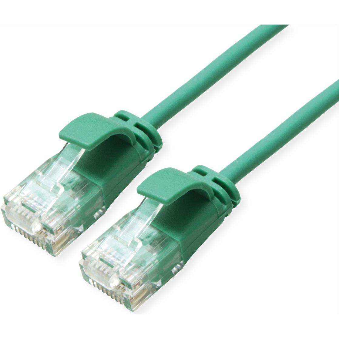 Roline UTP Patchkabel Kat.6A (Class EA), LSOH, slim (UTP, CAT6a, 2 m), Netzwerkkabel