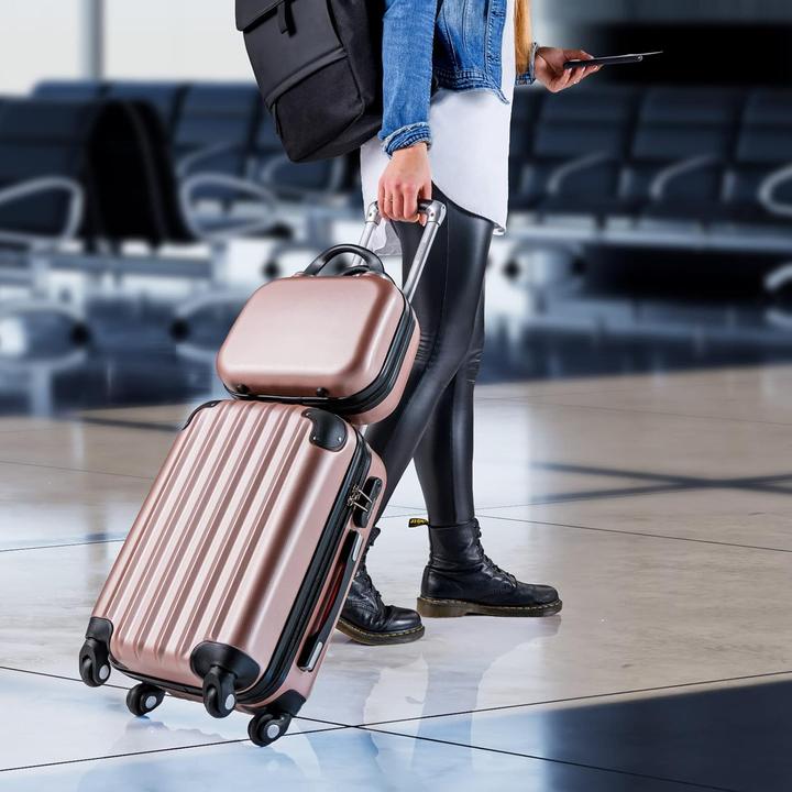 Actual product image Monzana Baseline suitcase set 4 pcs (89 l)