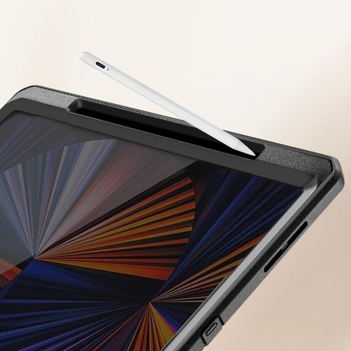 Actual product image Supcase case Unicorn Beetle Pro pencil case for Apple iPad Pro 12.9 2021 (5th generation) black