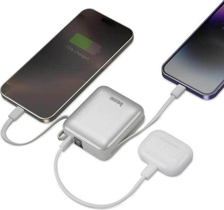 Produktbild Energea PowerBank 3in1 Bazic Fusion Mini 10000mAh cable USB-C/Lightning grey (10000 mAh, 22 W, 22 Wh)