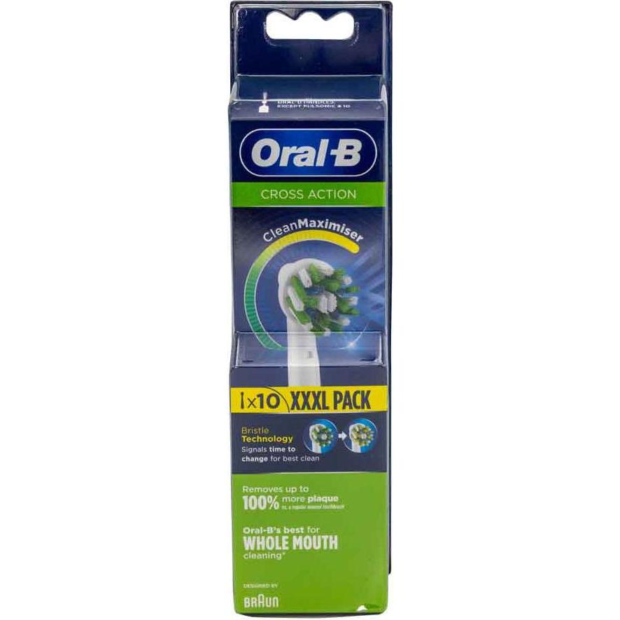 Thumbnail - Oral-B, Zahnbürstenkopf, CrossAction (10 x)