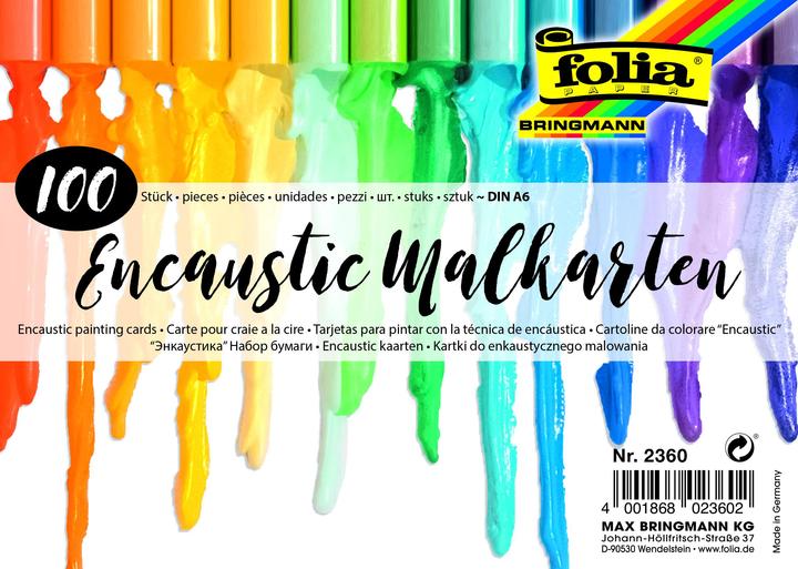Produktbild Folia Encaustic-Malkarten, ca. DIN A6, 100 Stück