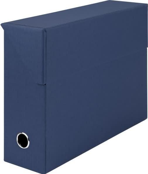 Produktbild Rössler Sammelbox Soho navy (A4)