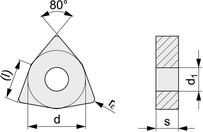 Image du produit Tecwerk Wendeschneidplatte