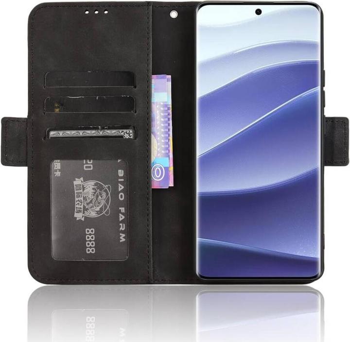 Produktbild Cover-Discount Xiaomi Redmi Note 14 Pro+ Plus / 14 Pro 5G / Poco X7 - Etui viele Kartenfächer (Xiaomi Redmi Note 14 Pro 5G, Xiaomi Redmi Note 14 Pro, Xiaomi Poco X7 Pro)