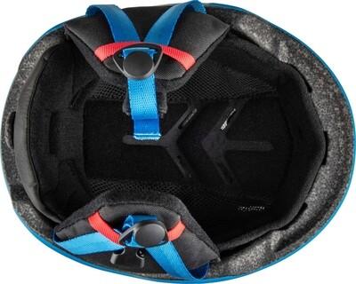 Actual product image Bollé ATMOS Youth Race Blue matte (51 - 53 cm, XS)