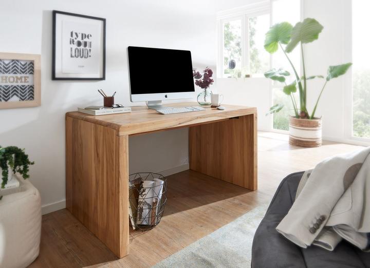 Actual product image FineBuy Desk Brown (160 x 80 x 76 cm)