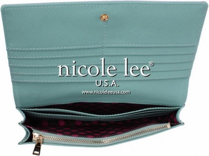 Actual product image Nicole Lee Rosalie" wallet black